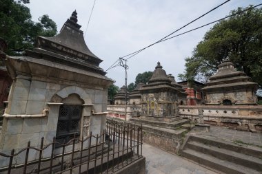 Katmandu, Nepal, Mayıs 11, 2017: Nepal başkenti Thamel sokak, Kathmandu