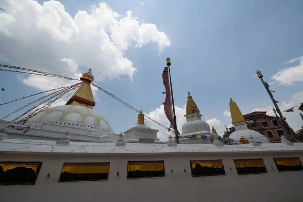 View Swayambhunath Stupa Kathmandu Nepal — Stock Photo, Image