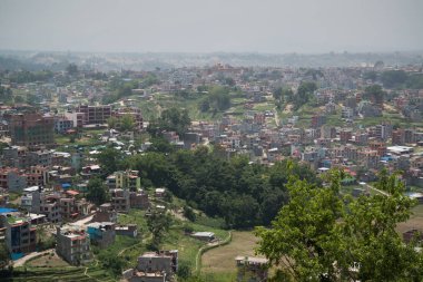 Katmandu, Nepal, yaklaşık Mayıs 2017: Katmandu şehir, Nepal görünümü 