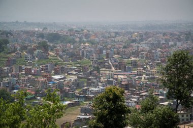 Katmandu, Nepal, yaklaşık Mayıs 2017: Katmandu şehir, Nepal görünümü 