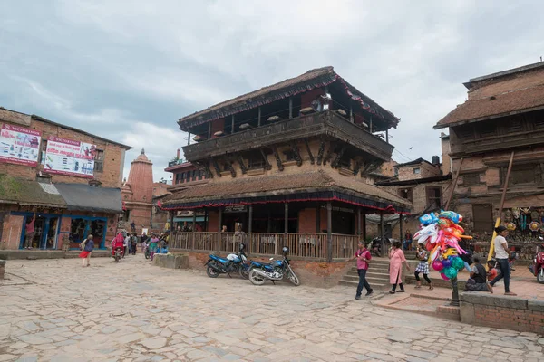 Kathmandu Nepal Maio 2017 Thamel Street Capital Nepal Kathmandu — Fotografia de Stock
