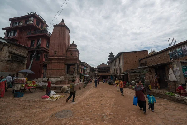 Katmandu Nepal Mayıs 2017 Nepal Başkenti Thamel Sokak Kathmandu — Stok fotoğraf