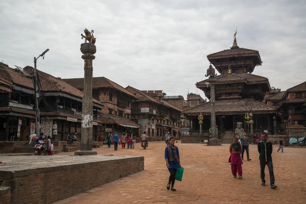 Katmandú Nepal Alrededor Mayo 2017 Plaza Katmandú Durbar Patrimonio Humanidad — Foto de Stock