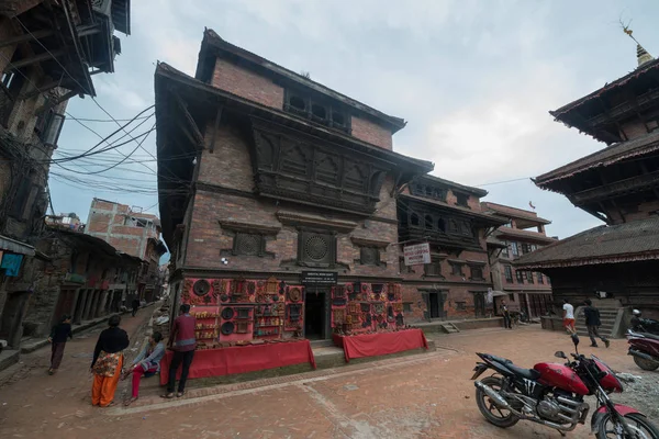 Katmandu Nepal Mayıs 2017 Nepal Başkenti Thamel Sokak Kathmandu — Stok fotoğraf