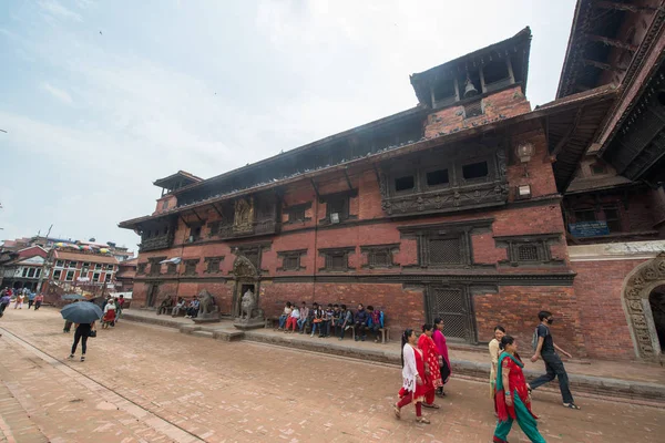 Katmandú Nepal Alrededor Mayo 2017 Plaza Katmandú Durbar Patrimonio Humanidad — Foto de Stock