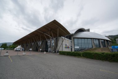 Lillehammer, Norveç - Haziran 2016: Kış Olimpiyat Oyunları stadyumu Lillehammer, Norveç.