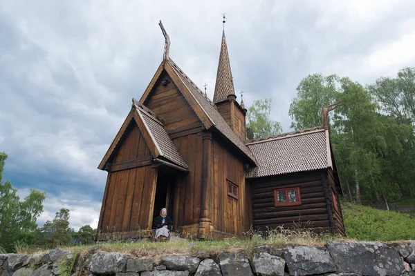 Vieilles Maisons Historiques Elverum Norvège — Photo