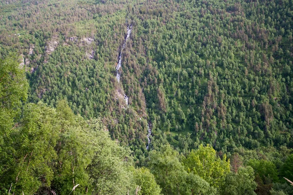 Prachtige Natuur Buurt Van Stad Hoelsand Noorwegen — Stockfoto
