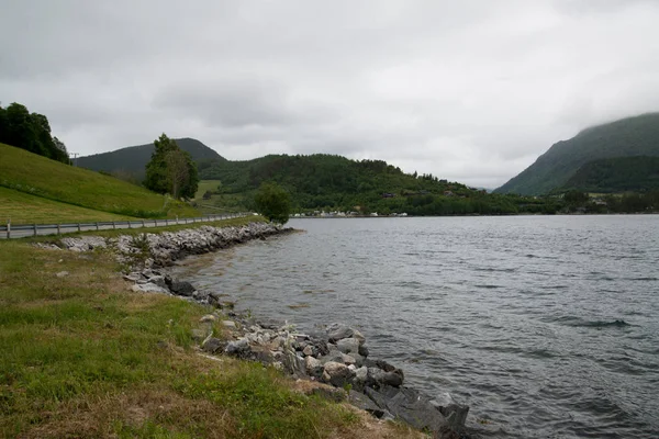 beautiful landscape view of Norway nature