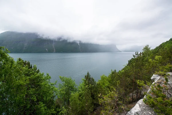 Schöne Landschaft Blick Auf Die Norwegische Natur — Stockfoto