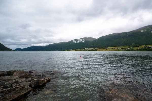 Hermosa Vista Del Paisaje Noruega Naturaleza — Foto de Stock