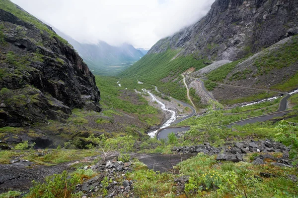 Route Trollstigen Scandinavie Norvège — Photo