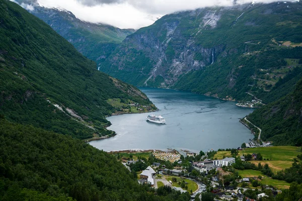 Geiranger Fjord Belle Nature Norvège — Photo