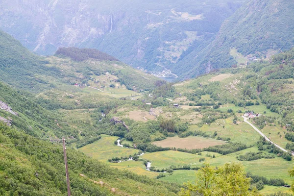 Hermosa Vista Del Paisaje Noruega Naturaleza —  Fotos de Stock