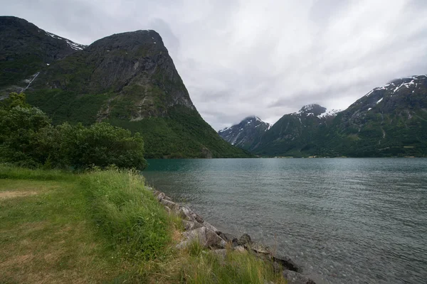 Красивый Вид Природу Норвегии — стоковое фото