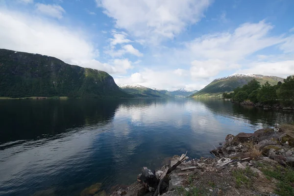 Schöne Landschaft Blick Auf Die Norwegische Natur — Stockfoto