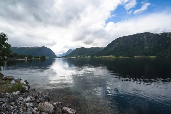 Gyönyörű Tájkép Norvégia Természetéről — Stock Fotó