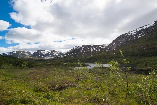 Όμορφη Θέα Στο Τοπίο Της Νορβηγίας Φύση — Φωτογραφία Αρχείου