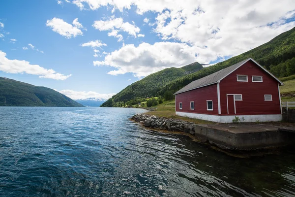 Hermosa Vista Del Paisaje Noruega Naturaleza —  Fotos de Stock