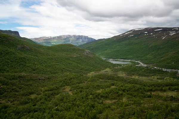 Hermosa Vista Del Paisaje Noruega Naturaleza — Foto de Stock
