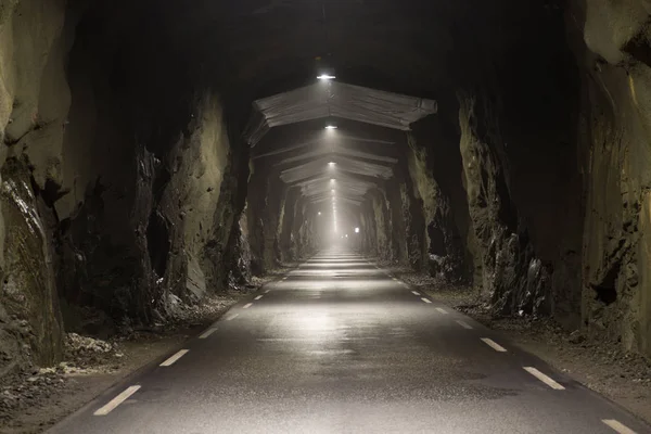 Bakka Tunnel Gudvangen County Norway — Stock Photo, Image