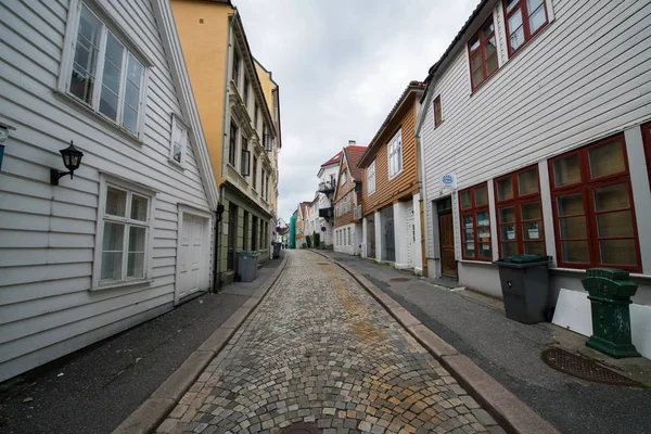 Bergen Noruega Circa Junio 2016 Vista Las Calles Bergen Noruega — Foto de Stock