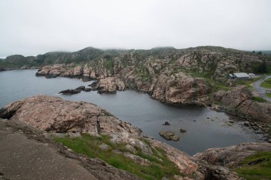 Norveç'in ünlü atlantik yolundan güzel manzara
