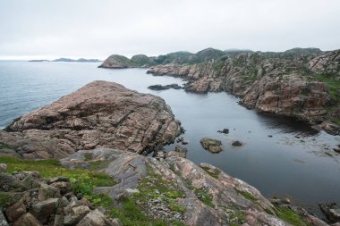 Norveç'in ünlü atlantik yolundan güzel manzara