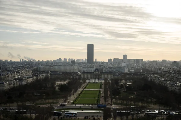 Paryż Circa Styczeń 2014 Widok Paryż Wieży Eiffla Paryżu Francja — Zdjęcie stockowe