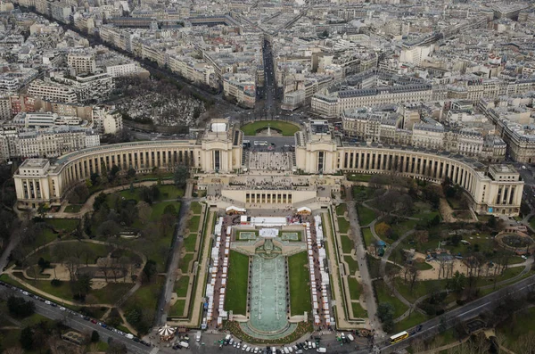 Paris Circa January 2014 View Paris Eiffel Tower Paris France — Stock Photo, Image