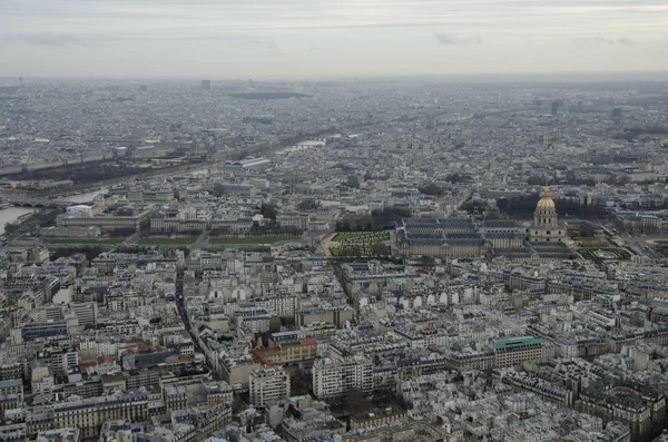 Paris 2014 Ocak Paris Fransa Eyfel Kulesi Nden Paris Bakın — Stok fotoğraf