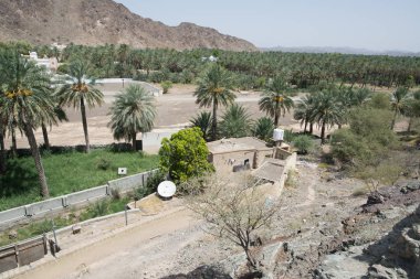 Umman çöl arazi güzel görünümü