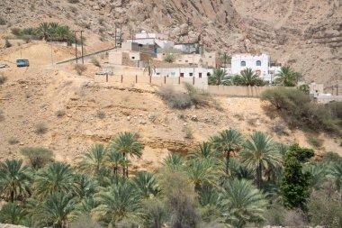 Umman çöl arazi güzel görünümü