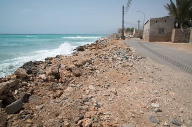 şehre yakın güzel plaj Sur, Umman 