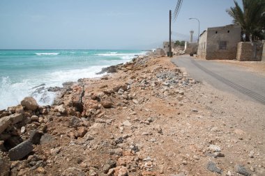 şehre yakın güzel plaj Sur, Umman 