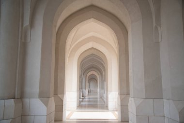 muscat, oman sultan qaboos Ulu Camii iç