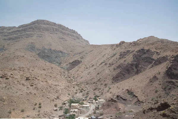 Hermosa Vista Del Desierto Omán — Foto de Stock