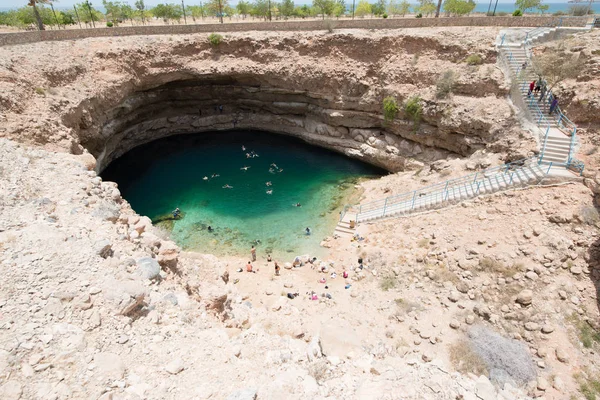 Water Pool Wadi Bani Khalid Oman — Stock Photo, Image