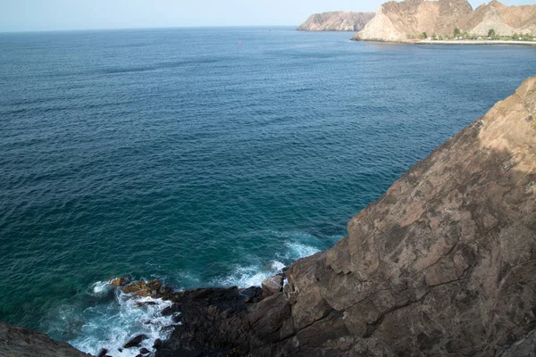 Costa Rocosa Increíble Paisaje Marino — Foto de Stock