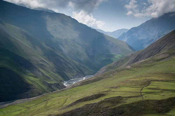 Xinaliq Azerbaijão Uma Remota Aldeia Montanhosa Grande Cáucaso — Fotografia de Stock