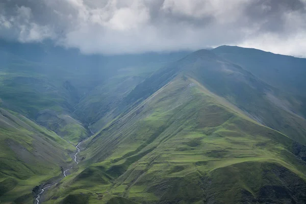 Xinaliq Azerbaiyán Remoto Pueblo Montaña Gran Cáucaso — Foto de Stock