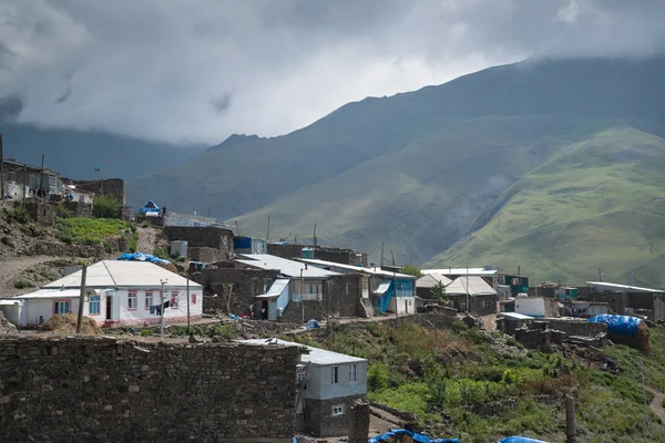 Xinaliq Azerbaiyán Remoto Pueblo Montaña Gran Cáucaso — Foto de Stock