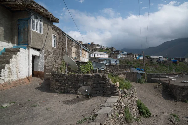 Xinaliq Azerbaiyán Remoto Pueblo Montaña Gran Cáucaso — Foto de Stock