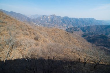 Muhteşem duvar Çin 'den Mutianyu 'da, Pekin, Çin 'in yakınında 