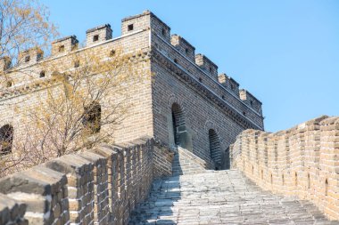 Mutianyu'da Çin Seddi, Pekin yakınlarında, Çin 