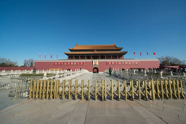 Pekin Chiny Circa Lutego 2016 Zakazane Miasto Pekinie Zakazane Miasto — Zdjęcie stockowe