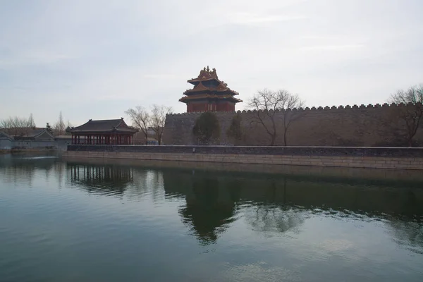 Vue Grande Muraille Chine Mutianyu Près Pékin Chine — Photo