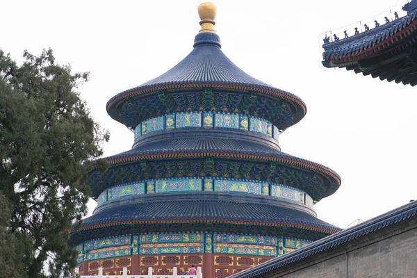 Widok Świątyni Nieba Pekinie Chiny — Zdjęcie stockowe