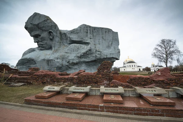 Brest Bělorusko Asi Cca Únor 2019 Památník Brestské Pevnosti Dříve — Stock fotografie