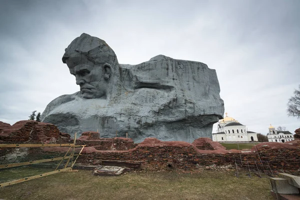 Brest Bělorusko Asi Cca Únor 2019 Památník Brestské Pevnosti Dříve — Stock fotografie